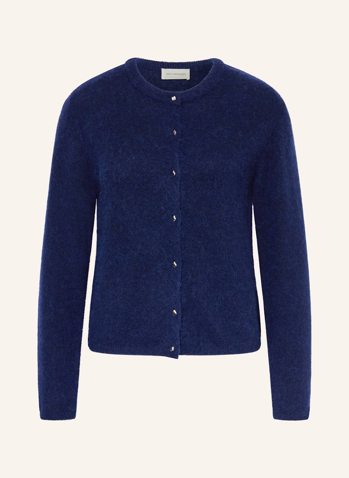 Msch Copenhagen Strickjacke Mschkellsey Mit Alpaka blau von MSCH COPENHAGEN