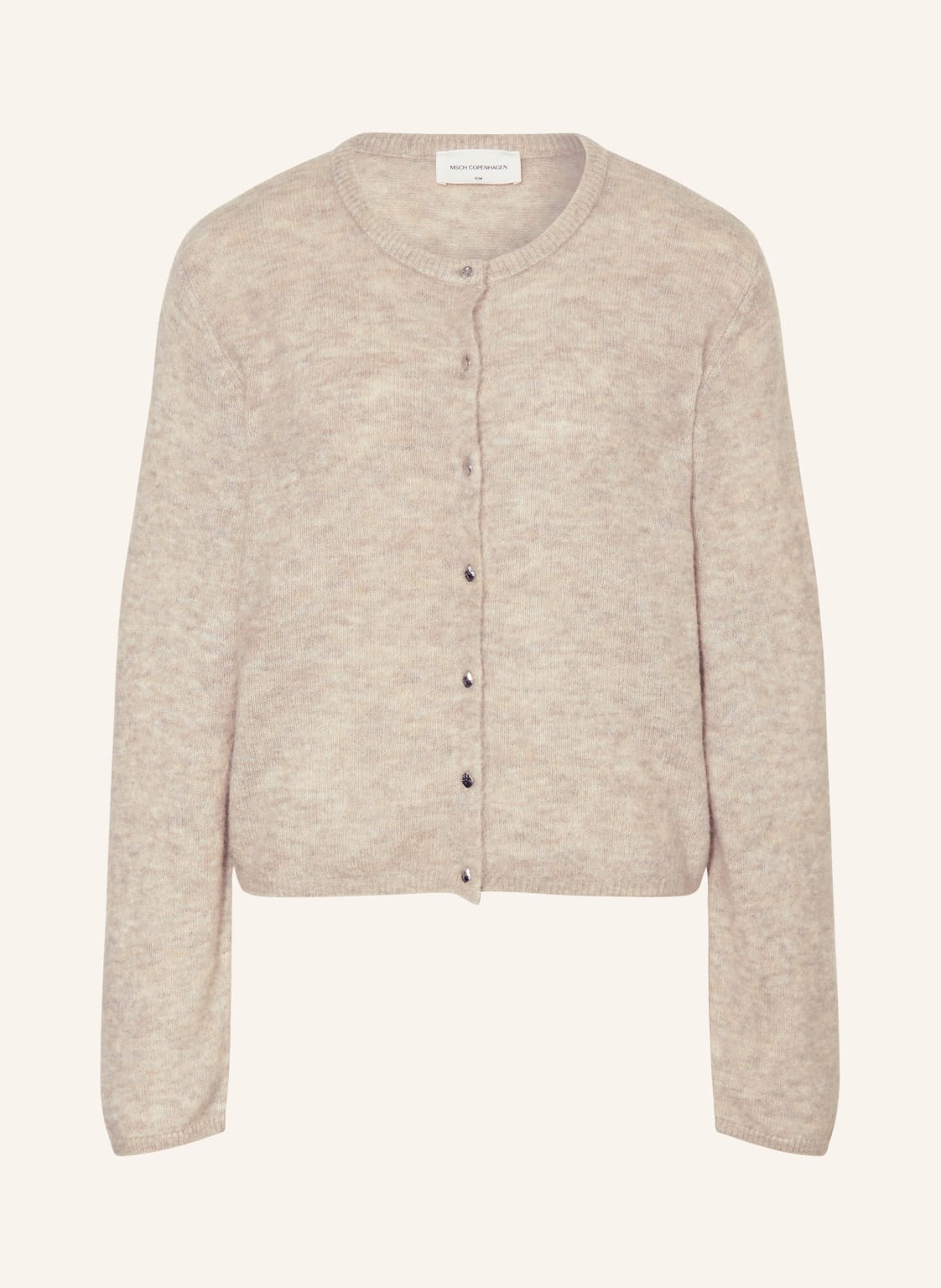 Msch Copenhagen Strickjacke Mschkellsey Mit Alpaka braun von MSCH COPENHAGEN