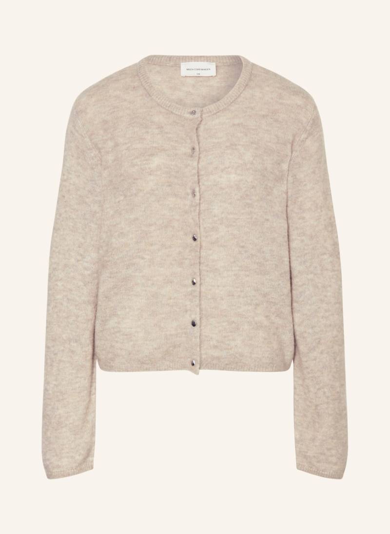 Msch Copenhagen Strickjacke Mschkellsey Mit Alpaka braun von MSCH COPENHAGEN