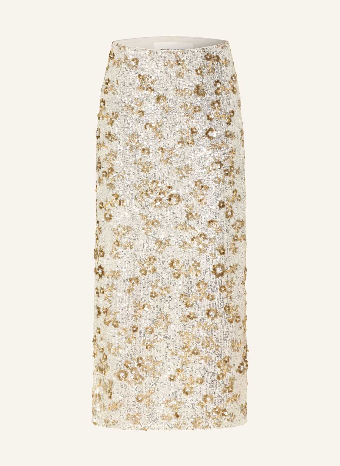 Msch Copenhagen Rock Mschmagnolia Mit Pailletten Und Schmuckperlen silber von MSCH COPENHAGEN