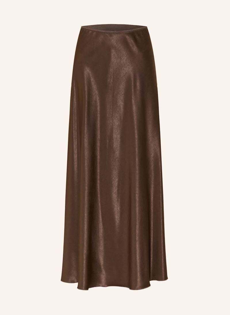 Msch Copenhagen Satinrock Mschnicolette Ullas braun von MSCH COPENHAGEN