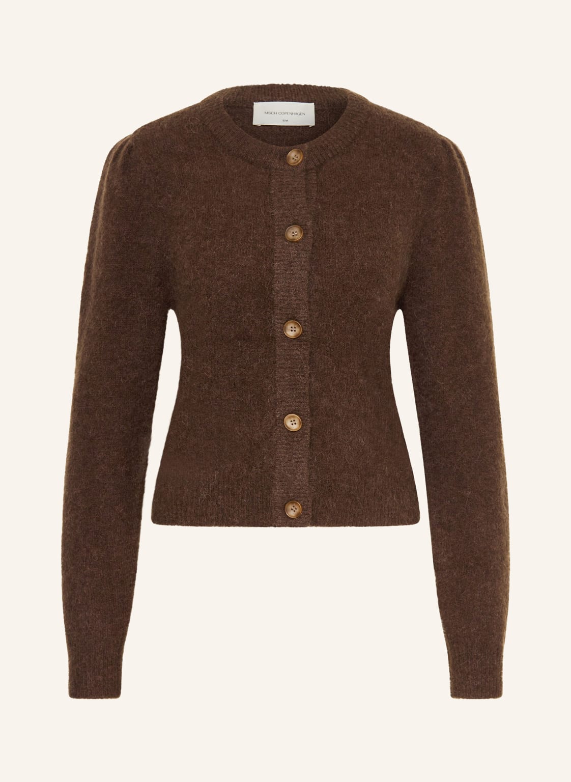 Msch Copenhagen Strickjacke Mschmiabelle Hope braun von MSCH COPENHAGEN