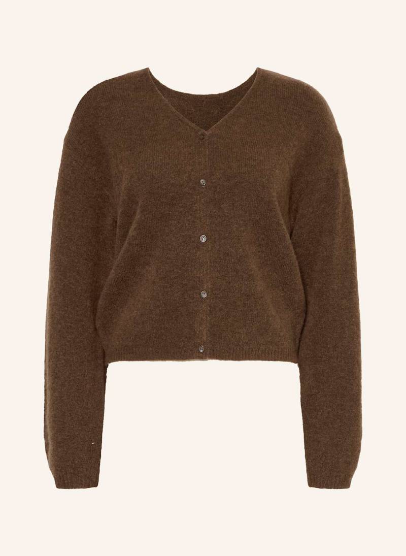 Msch Copenhagen Strickjacke Mschmilania Hope braun von MSCH COPENHAGEN