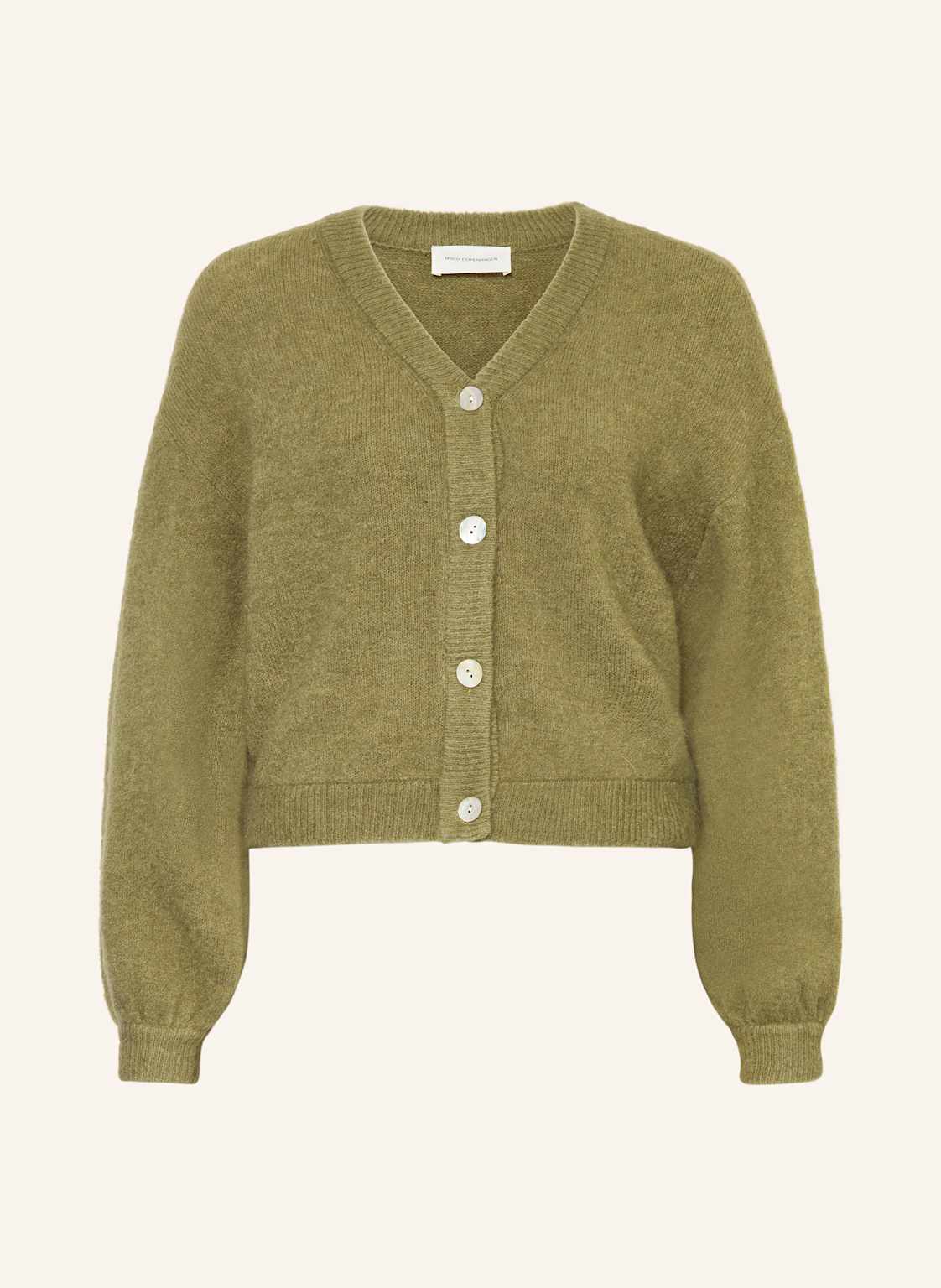 Msch Copenhagen Strickjacke Mschpetrinelle gruen von MSCH COPENHAGEN