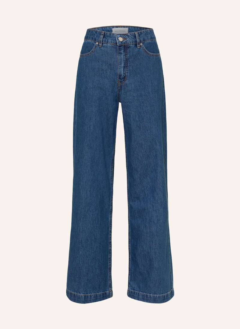Msch Copenhagen Wide Leg Jeans Mschrylan Elena blau von MSCH COPENHAGEN