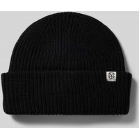 MSCH Copenhagen Beanie aus Viskose-Mix Modell 'GALINE RACHELLE' in Black, Größe 1 von MSCH Copenhagen