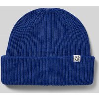 MSCH Copenhagen Beanie aus Viskose-Mix Modell 'GALINE RACHELLE' in Royal, Größe 1 von MSCH Copenhagen