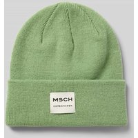 MSCH Copenhagen Beanie aus Woll-Mix Modell 'Mojo' in Hellgruen, Größe 1 von MSCH Copenhagen