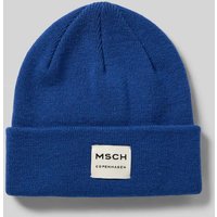 MSCH Copenhagen Beanie aus Woll-Mix Modell 'Mojo' in Royal, Größe 1 von MSCH Copenhagen