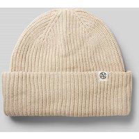 MSCH Copenhagen Beanie mit Logo-Patch Modell 'Galline Rachelle' in Beige, Größe 1 MSCH Copenhagen Beanie mit Logo-Patch Modell 'Galline Rachelle' in Beige, Größe 1 von MSCH Copenhagen
