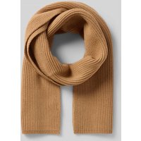 MSCH Copenhagen Grobstrick-Schal aus Viskose-Mix Modell 'GALINE RACHELLE' in Camel, Größe 1 von MSCH Copenhagen