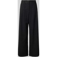 MSCH Copenhagen High Waist Hose mit weitem Bein Modell 'Seba' in Anthrazit, Größe L von MSCH Copenhagen