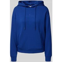 MSCH Copenhagen Hoodie aus Viskose-Mix mit Eingrifftaschen Modell 'IMA' in Royal, Größe M/L von MSCH Copenhagen