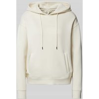 MSCH Copenhagen Hoodie mit Label-Print Modell 'IMA Q' in Beige, Größe M/L von MSCH Copenhagen