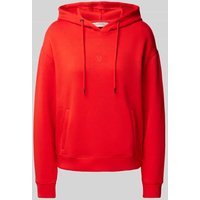 MSCH Copenhagen Hoodie mit Logo-Print Modell 'Ima Q' in Rot, Größe S/M von MSCH Copenhagen