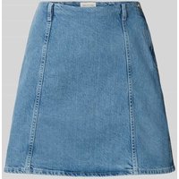 MSCH Copenhagen Jeansrock mit Teilungsnähten Modell 'Elida Ada' in Jeansblau, Größe XS von MSCH Copenhagen