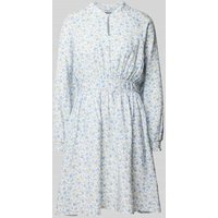 MSCH Copenhagen Knielanges Kleid mit floralem Allover-Print Modell 'Laurelle' in Offwhite, Größe S MSCH Copenhagen Knielanges Kleid mit floralem Allover-Print Modell 'Laurelle' in Offwhite, Größe S von MSCH Copenhagen
