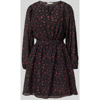 MSCH Copenhagen Minikleid aus Viskose-Elasthan-Mix Modell 'Nancy' in Black, Größe L von MSCH Copenhagen