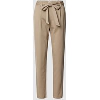 MSCH Copenhagen Loose Fit Schlupfhose aus Viskose-Mix Modell 'POPYE' in Sand, Größe L von MSCH Copenhagen
