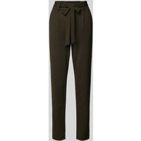 MSCH Copenhagen Stoffhose in verkürzter Passform Modell 'Popye' in Khaki, Größe XS von MSCH Copenhagen