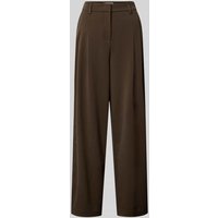 MSCH Copenhagen Stoffhose mit weitem Bein Modell 'Henrika' in Dunkelbraun, Größe XS MSCH Copenhagen Stoffhose mit weitem Bein Modell 'Henrika' in Dunkelbraun, Größe XS von MSCH Copenhagen
