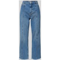MSCH Copenhagen Straight Leg Jeans im 5-Pocket-Design Modell 'Eli Ada' in Jeansblau, Größe M von MSCH Copenhagen