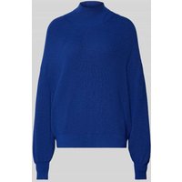 MSCH Copenhagen Strickpullover aus Viskose-Mix Modell 'Magnea Rachelle' in Royal, Größe L/XL von MSCH Copenhagen