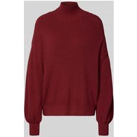 MSCH Copenhagen Strickpullover aus Viskose-Mix Modell 'Magnea' in Dunkelrot, Größe XS/S von MSCH Copenhagen