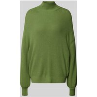 MSCH Copenhagen Strickpullover mit Stehkragen Modell 'Magnea Rachelle' in Grass, Größe S/M von MSCH Copenhagen