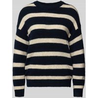 MSCH Copenhagen Strickpullover mit Woll-Anteil Modell 'Festina' in Marine, Größe M/L von MSCH Copenhagen
