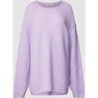 MSCH Copenhagen Strickpullover mit überschnittenen Schultern Modell 'Juvia Hope' in Flieder, Größe XS/S von MSCH Copenhagen