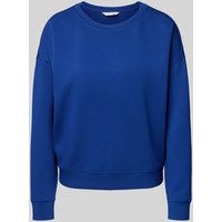 MSCH Copenhagen Sweatshirt aus Viskose-Mix mit Rundhalsausschnitt Modell 'Ima' in Royal, Größe M/L von MSCH Copenhagen