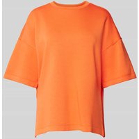MSCH Copenhagen Sweatshirt mit 1/2-Arm Modell 'Bessia' in Orange, Größe M/L von MSCH Copenhagen