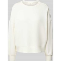 MSCH Copenhagen Sweatshirt mit überschnittenen Schultern Modell 'Dalvina Ima Q' in Offwhite, Größe L/XL von MSCH Copenhagen