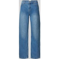 MSCH Copenhagen Wide Leg Jeans im 5-Pocket-Design Modell 'Bine Ada' in Jeansblau, Größe M von MSCH Copenhagen