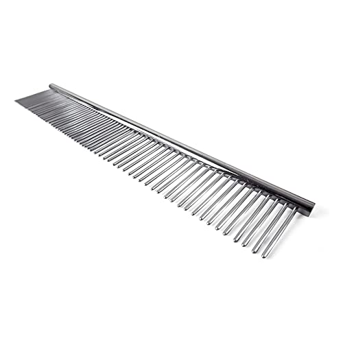 MSCHENZW Makramee Fransen Kamm Tapisserie Web Kamm Edelstahl für BüRsten Durch Langes Haar Einzel Strang Baumwoll Kordel von MSCHENZW
