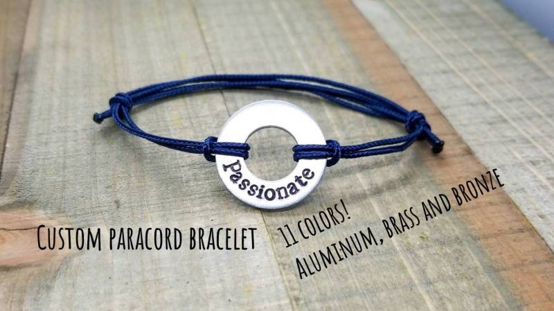 Benutzerdefinierte Waschmaschine Armband-Personalisiertes Armband-Wort Des Jahres Armband-Benutzerdefinierte Paracord Armband-Bulk Benutzerdefinierte Waschmaschine Armband-Personalisiertes Armband-Wort Des Jahres Armband-Benutzerdefinierte Paracord Armband-Bulk von MSDesignsOn3rd