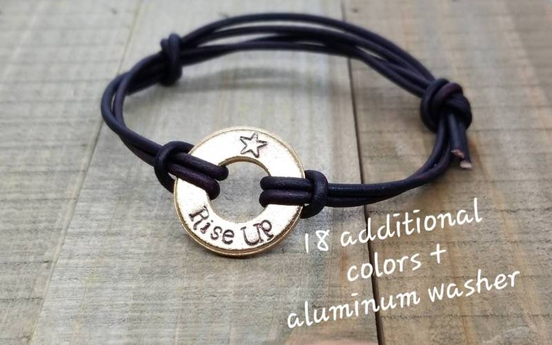 Mihamilton Armband-Hand Gestempelt Armband-Rise Up-Hamilton Fächer-Hamilton Geschenk-Washer Armband-Echtes Leder-Velourleder-Verstellbares Armband Mihamilton Armband-Hand Gestempelt Armband-Rise Up-Hamilton Fächer-Hamilton Geschenk-Washer Armband-Echtes Leder-Velourleder-Verstellbares Armband von MSDesignsOn3rd