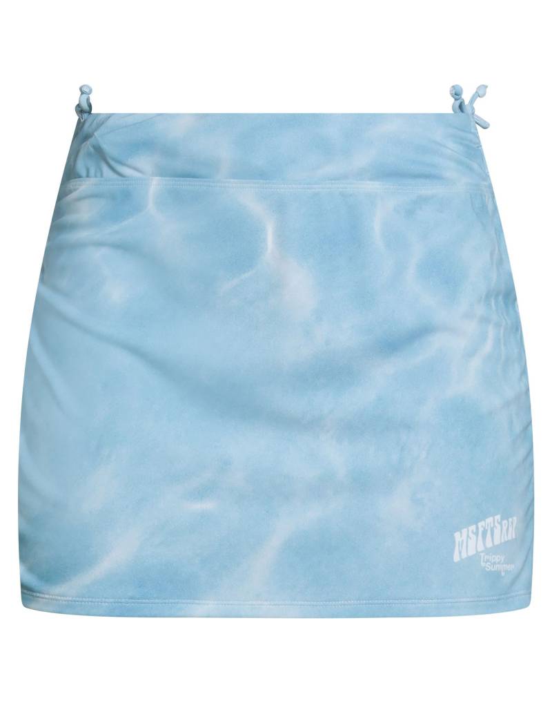MSFTSREP Minirock Damen Himmelblau von MSFTSREP