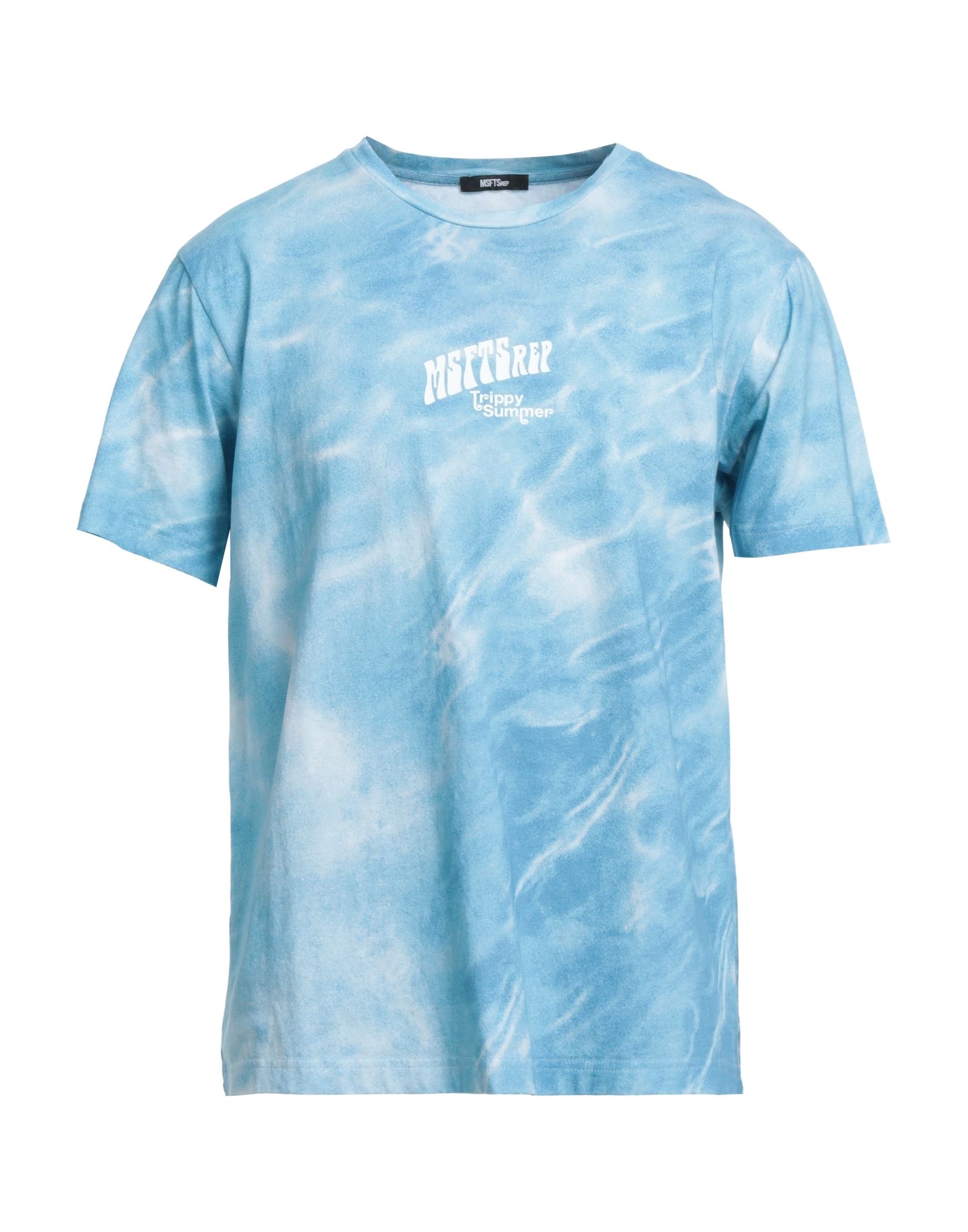 MSFTSREP T-shirts Herren Azurblau von MSFTSREP