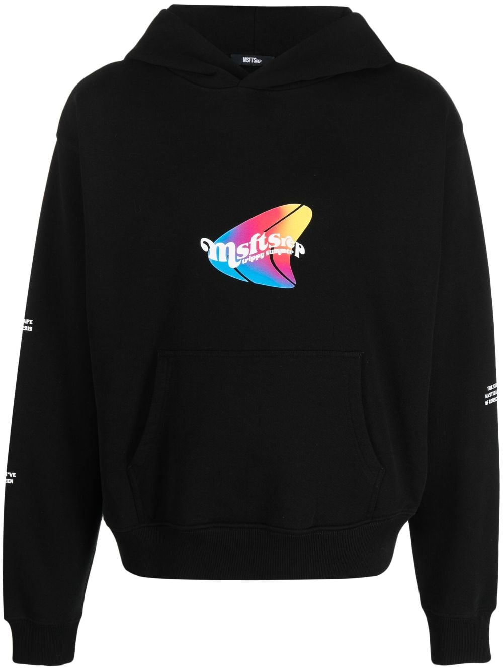 MSFTSrep Hoodie mit Logo-Print - Schwarz von MSFTSrep