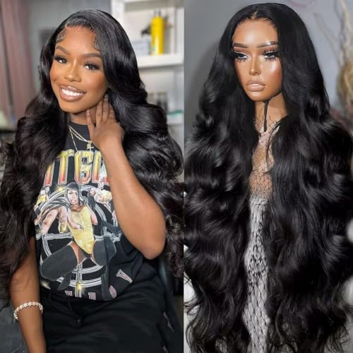 MSGEM 12A 33x6 Lace Front Wigs Human Hair Body Wave Virgin 13x6 HD Transparent Lace Frontal Wigs 180 Density Tiny Knots Pre Plucked Bleached Knots 26 Inch Glueless Human Hair Wigs for Women MSGEM 12A 33x6 Lace Front Wigs Human Hair Body Wave Virgin 13x6 HD Transparent Lace Frontal Wigs 180 Density Tiny Knots Pre Plucked Bleached Knots 26 Inch Glueless Human Hair Wigs for Women von MSGEM
