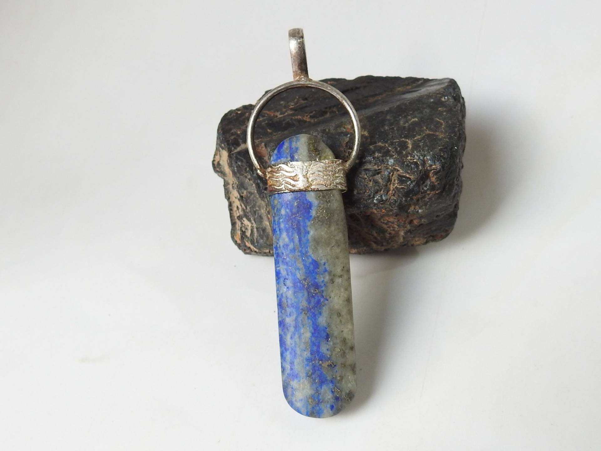 Lapislazuli Glattes Messing Pendent/C-20 Lapislazuli Glattes Messing Pendent/C-20 von MSGEMSCO
