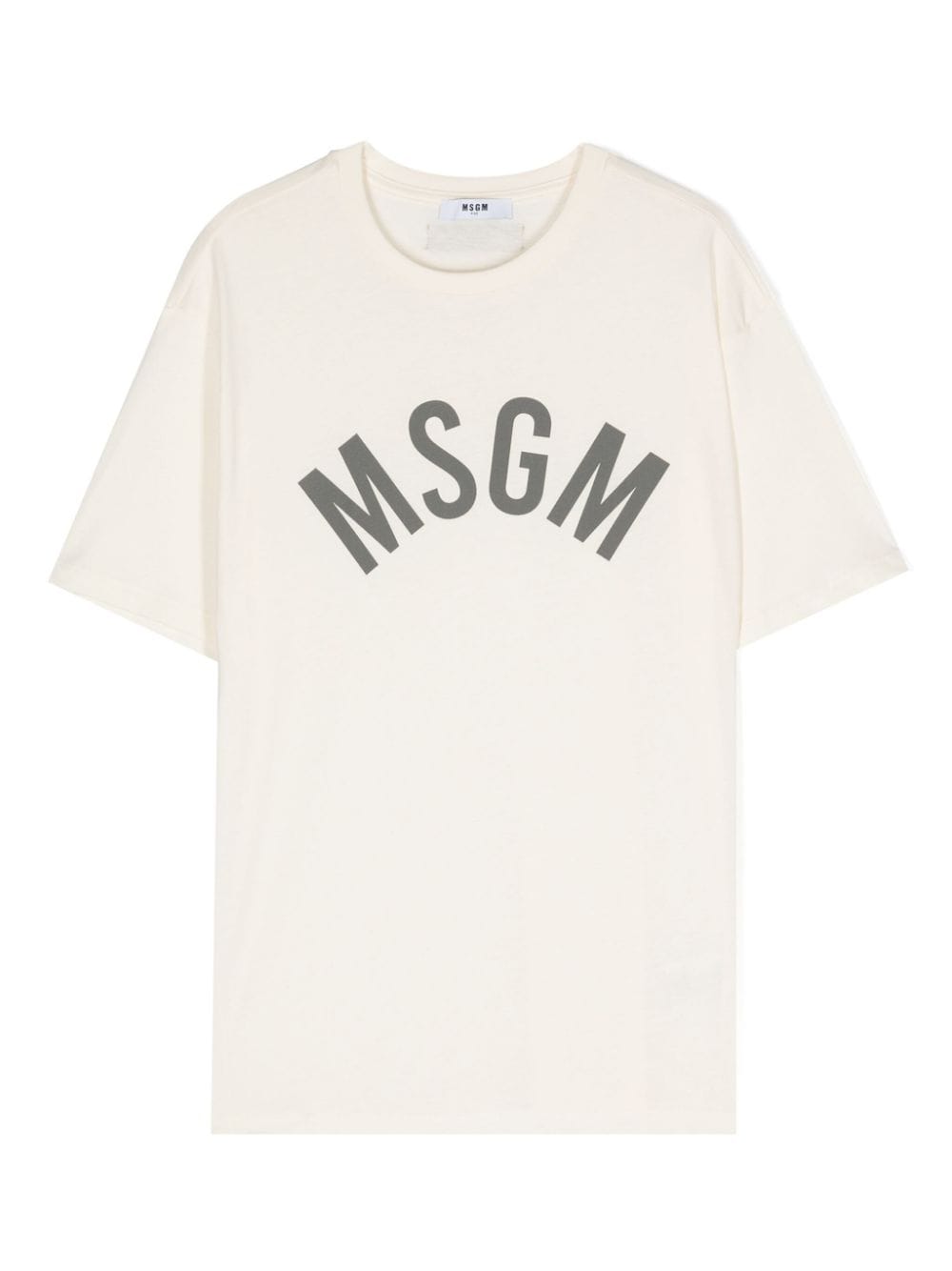 MSGM Kids T-Shirt mit Logo-Print - Nude von MSGM Kids