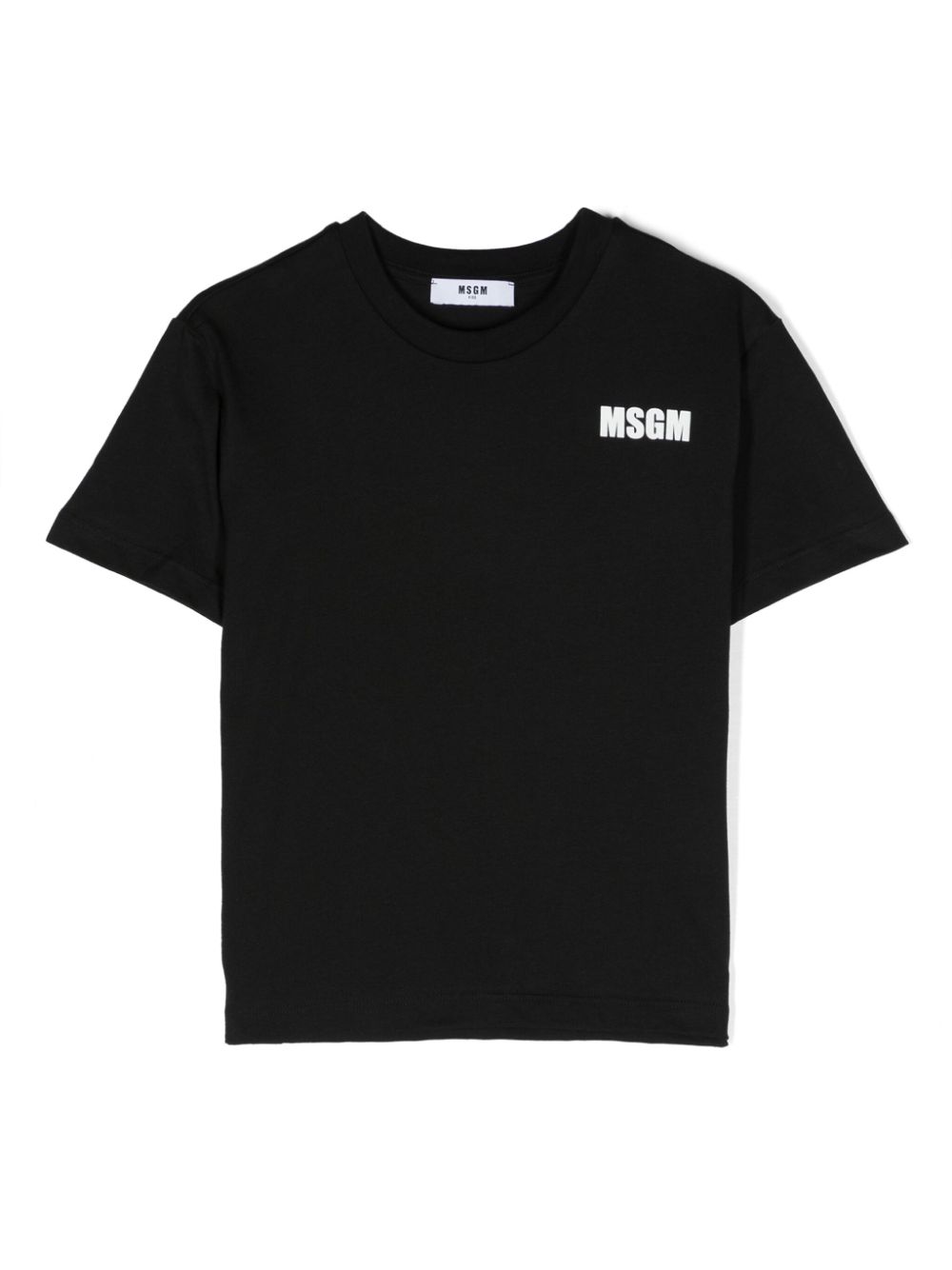 MSGM Kids T-Shirt mit Logo-Print - Schwarz von MSGM Kids