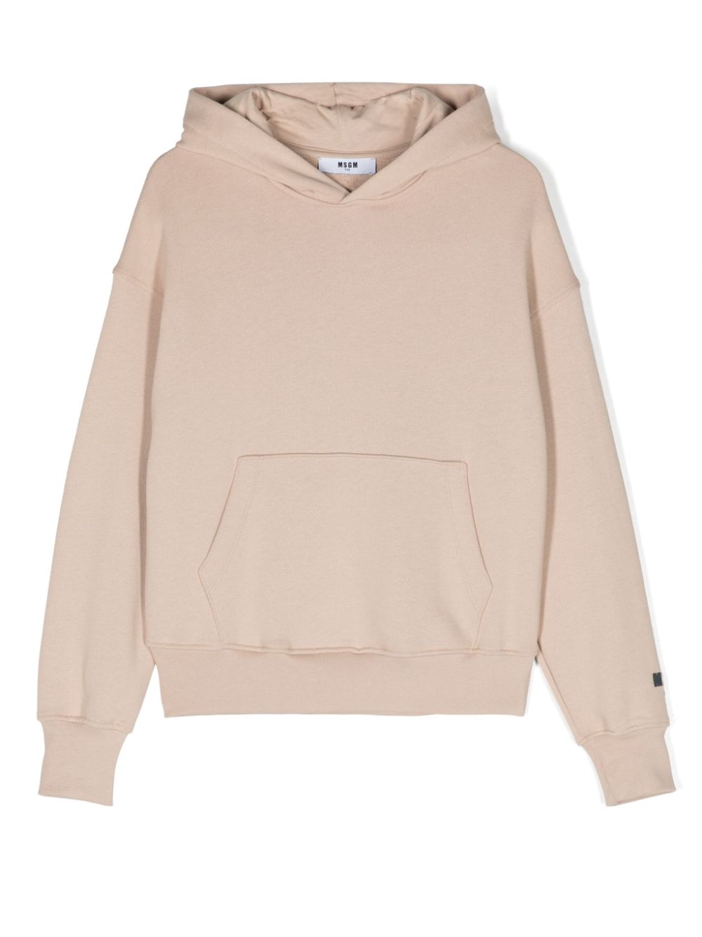 MSGM Kids Hoodie mit Logo-Print - Nude von MSGM Kids