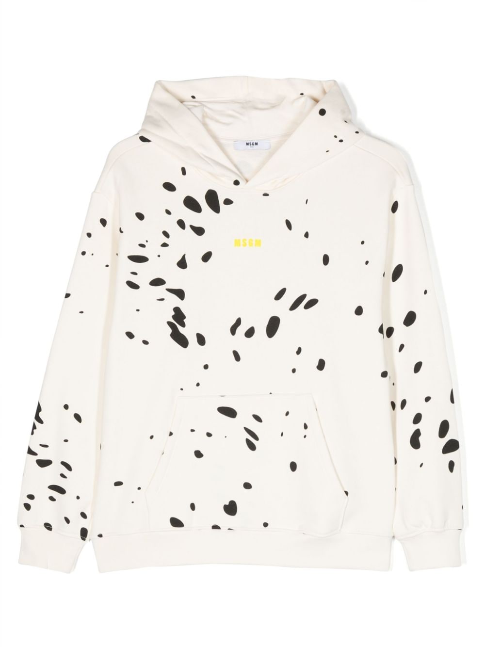 MSGM Kids Hoodie mit Logo-Print - Nude von MSGM Kids