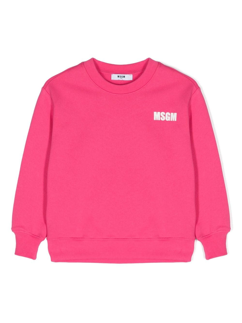 MSGM Kids Sweatshirt mit Logo-Print - Rosa von MSGM Kids