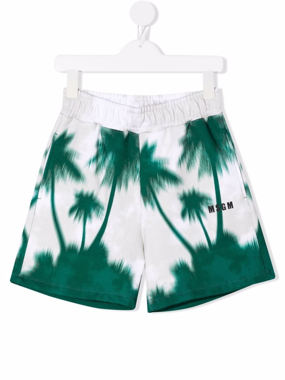 MSGM Kids Shorts mit Palmen-Print - Nude von MSGM Kids