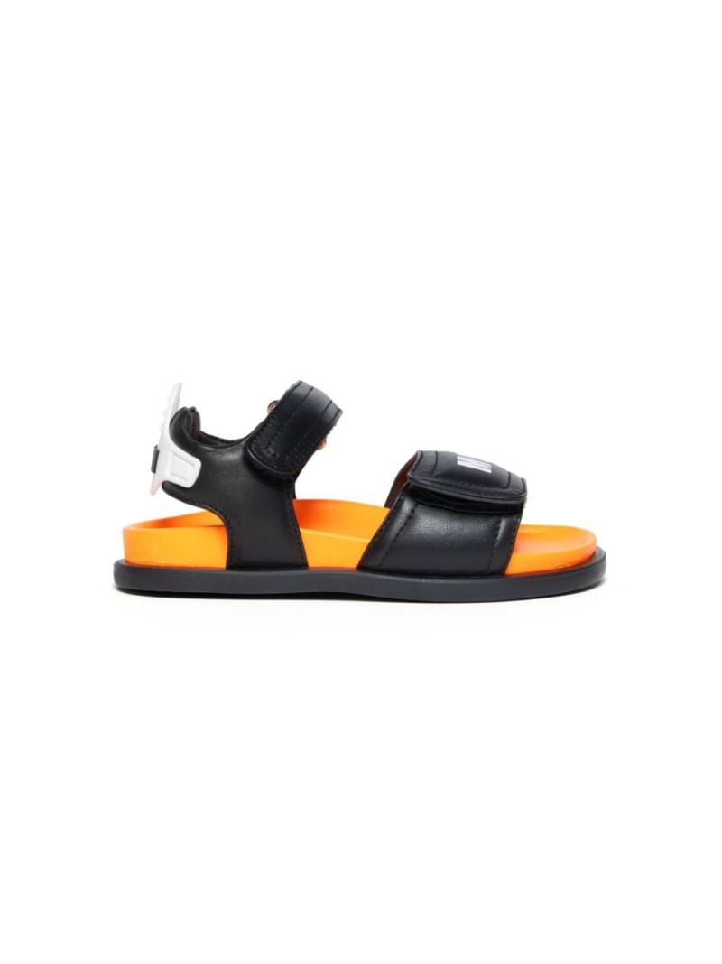 MSGM Kids Sandalen mit Klettverschluss - Schwarz von MSGM Kids